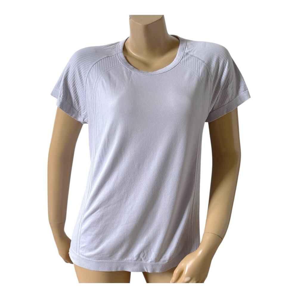 Old Navy Active T Shirt Womens XL Gray Seamless Go-Dry Athletic Workout Running